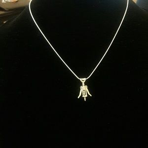 Corkscrew necklace