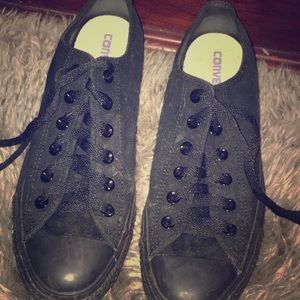 Black Low Top Converse