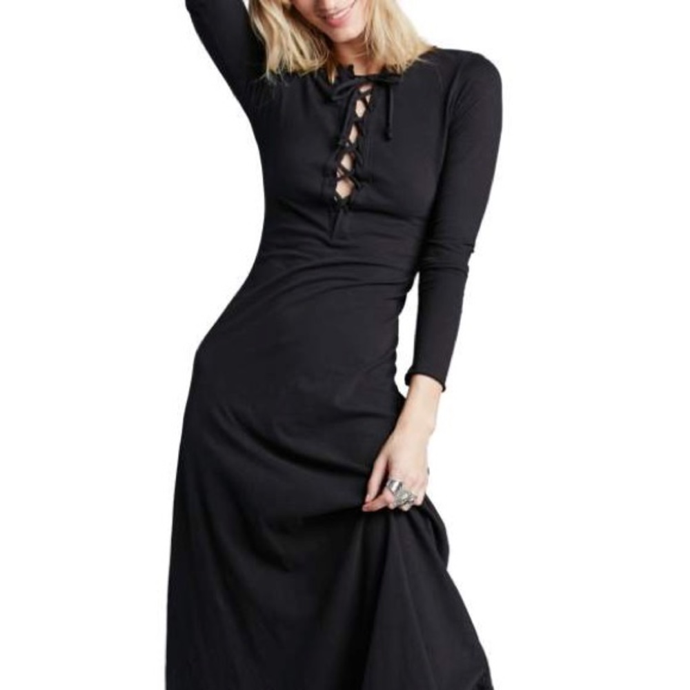 Free people "psychomagic" maxi dress NWT $35