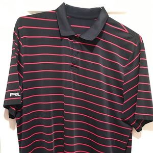 RLX golf shirt Navy/Pink size Large