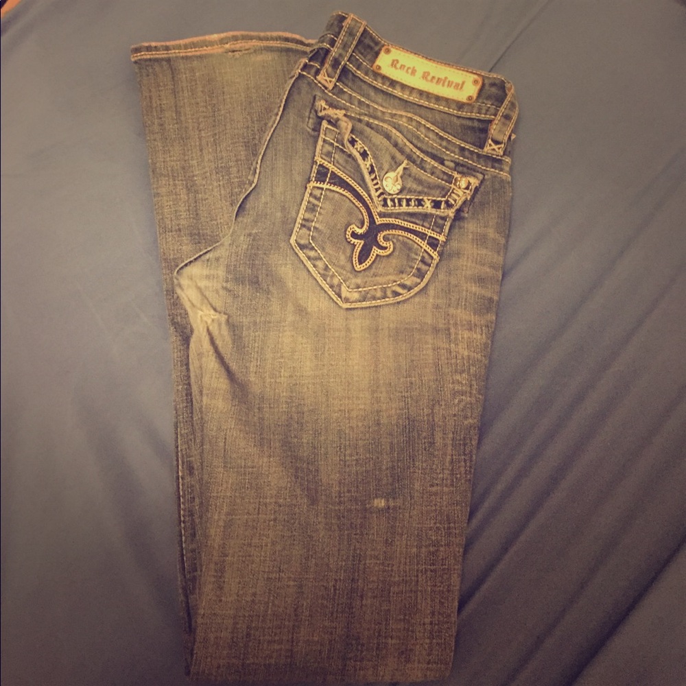 28 R rock revival denim