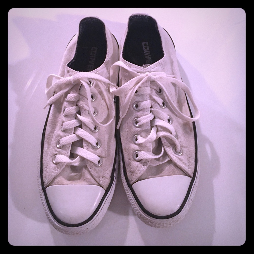 Good Condition White Converse All-Star