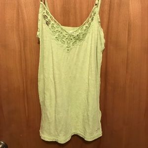 Aeropostale spaghetti strap lace tank top