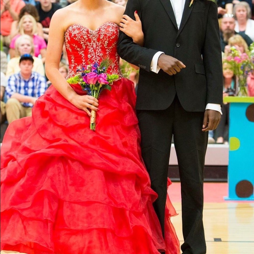 SOLD | Red ballgown