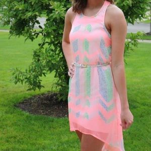 Summer high-low dress