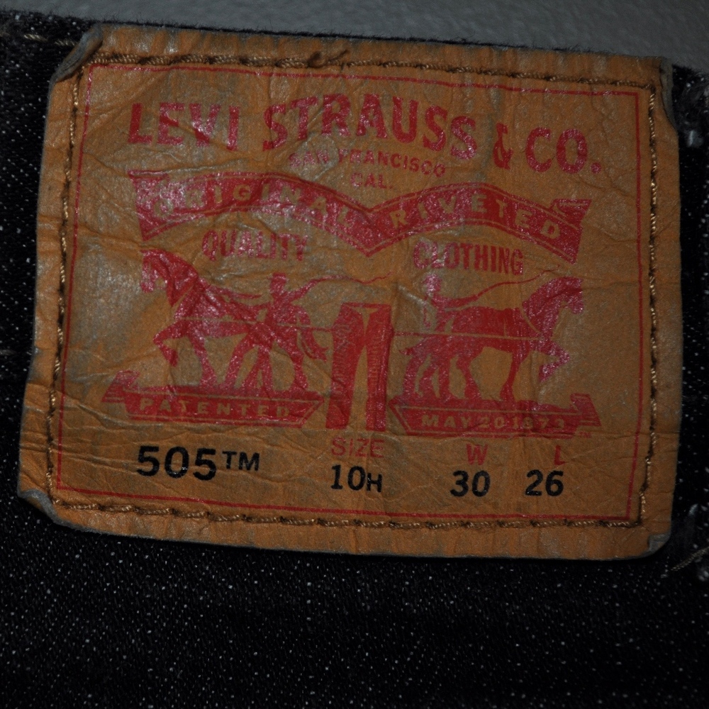 Boys Levis 505 Straight Leg 10 Husky