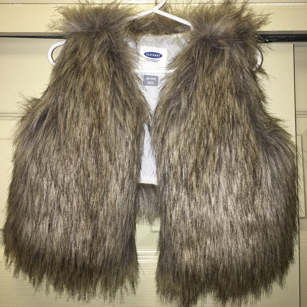 Old Navy Faux Fur Jacket