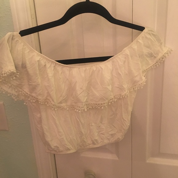 Pacsun Off Shoulder Crop Top - Picture 3 of 3