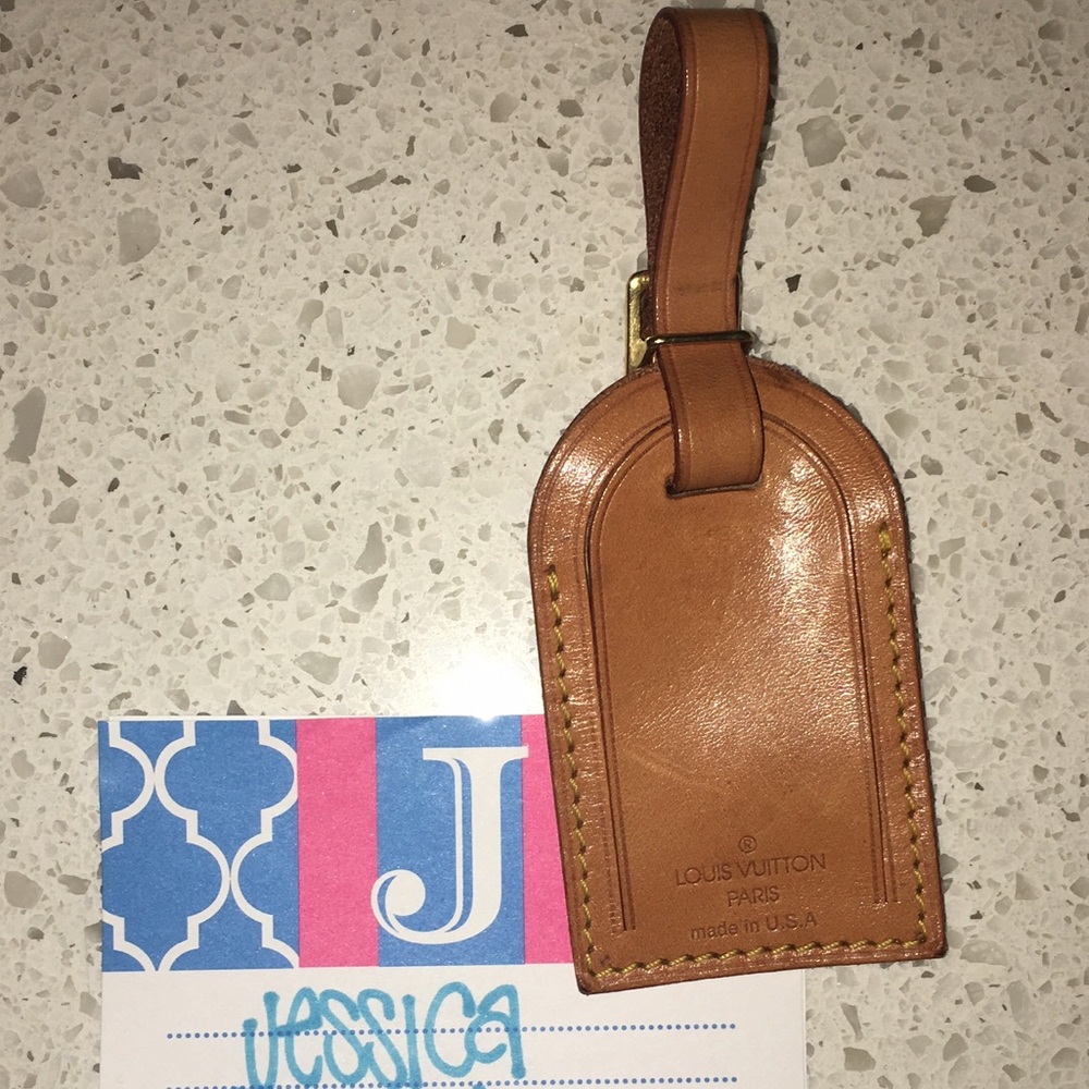 SOLD Louis Vuitton Luggage Tag