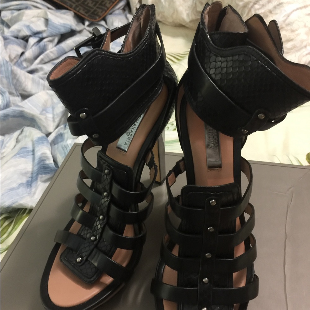 Bcbg max azria Black sandals