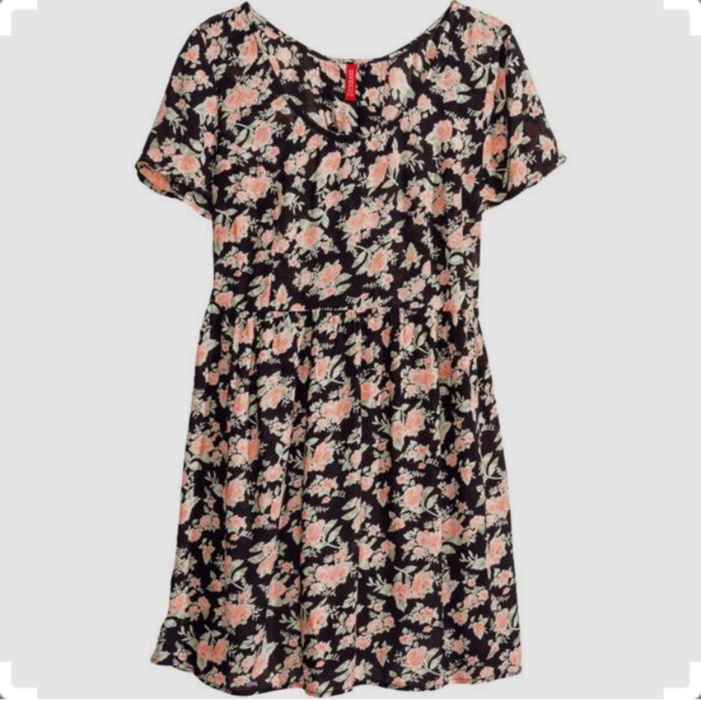 Sweet gauzy tie lace up dress
