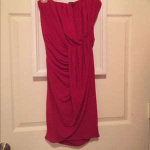 A red party dress