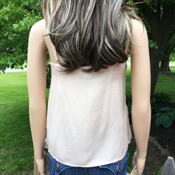 SOLD ‼️CREAM COLOR SATIN CAMISOLE - Picture 3 of 11