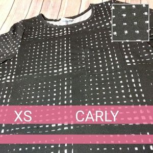 XS Carly Dress with White