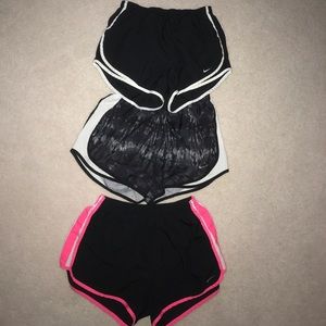 NIKE Fit Dry running shorts (3 of them)- Medium