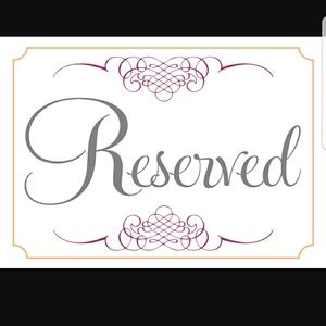 Reserved for Tomora