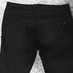 Black New York & Company Straight Leg Jeans