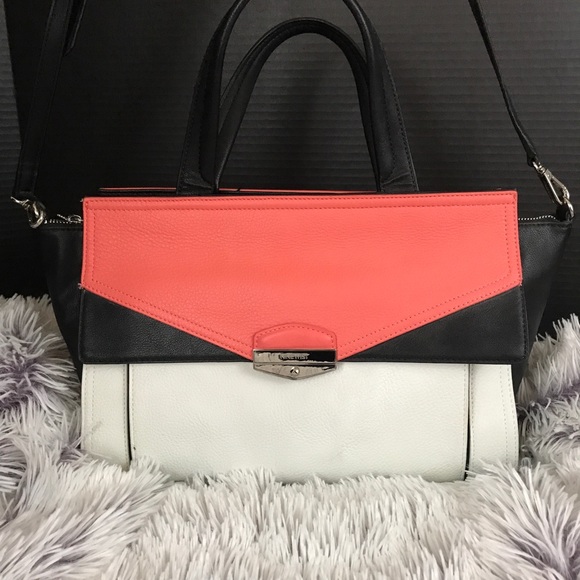 Nine West Handbags - Nine West Lexington Leather Satchel