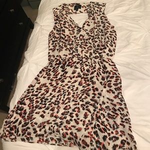 Parker from BARNEYS NEW YORK leopard print dress