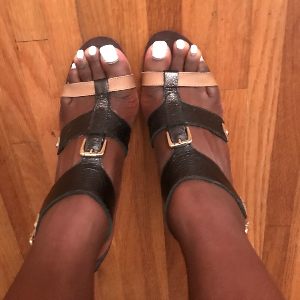Nine West strappy shoes