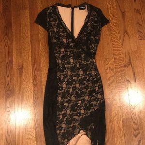 Bebe Black Lace Dress