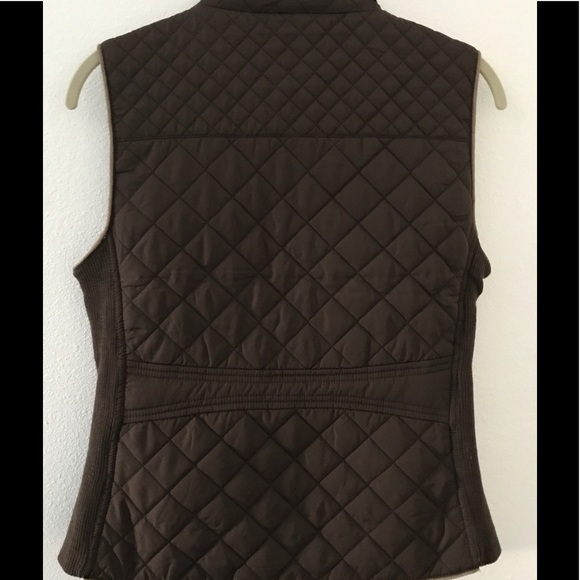DONATED..brown zipper up vest - Picture 3 of 5