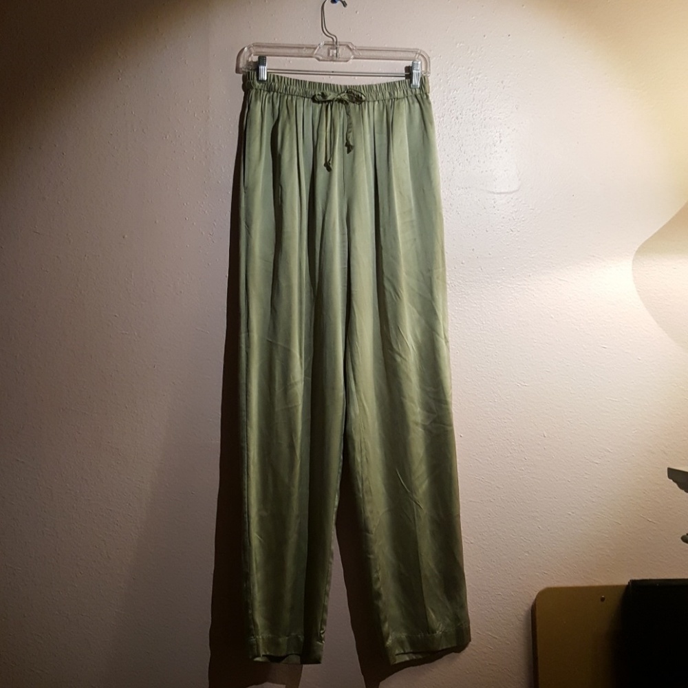 Dressy, silky, evening pants