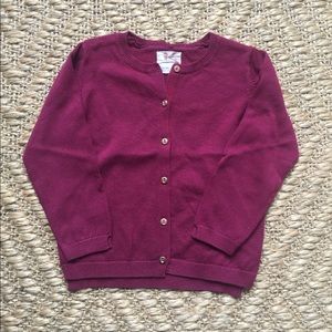 Zara Kids 2-3yrs Maroon Cardigan