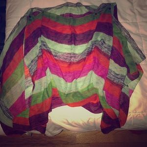 Multi colored cover up