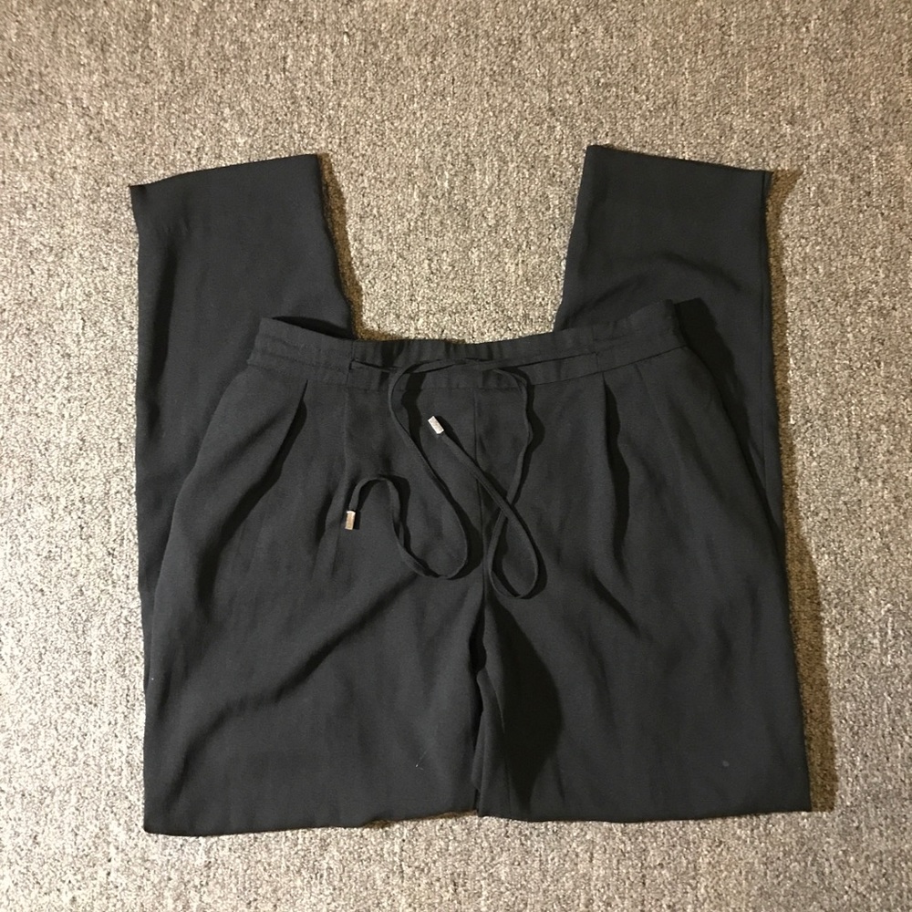 Zara drawstring trousers