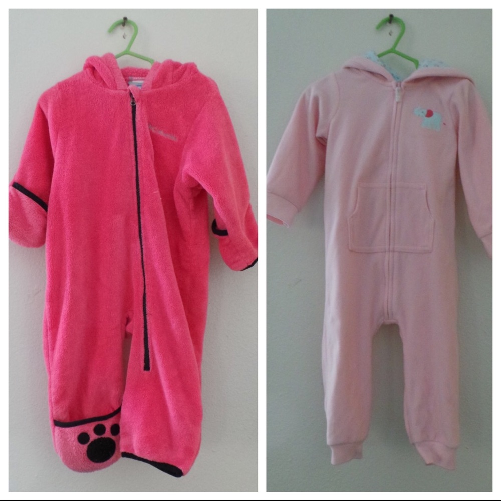 2 Fleece Jumpers 12 months