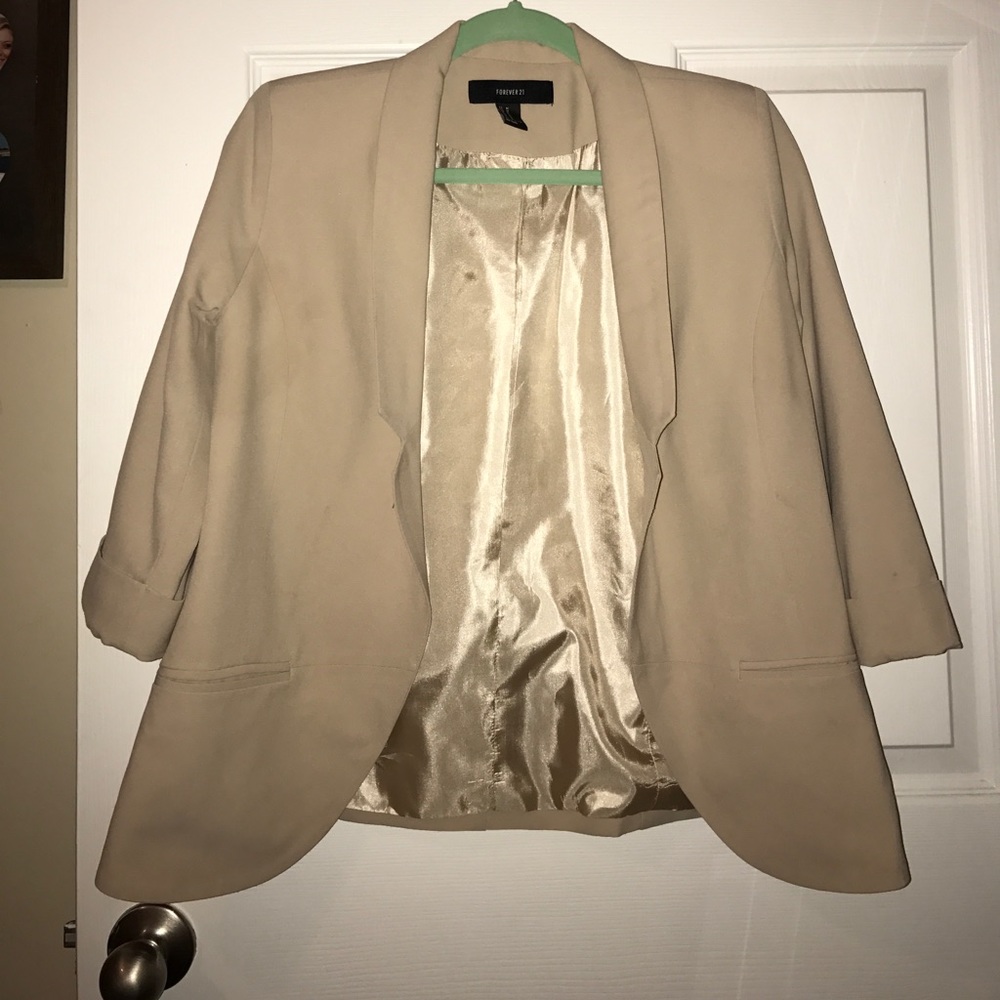 Beige Blazer