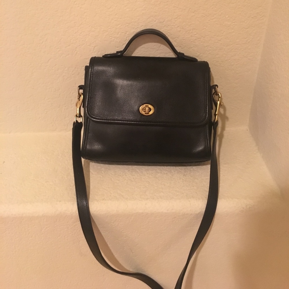 Vintage Coach Court Bag