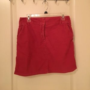J. Crew corduroy skirt