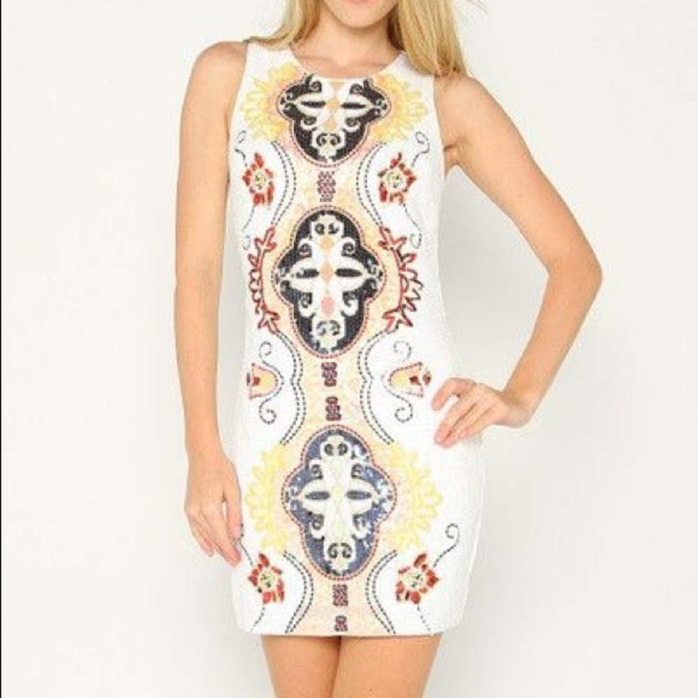 Needle&Thread Multi Sequined Party - image 3