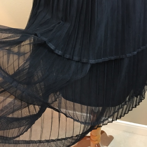 🍍🍍LAST ONE! Open Back Pleat Tulle Cocktail Dress - Picture 6 of 8