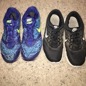 Two Pairs of Nike's