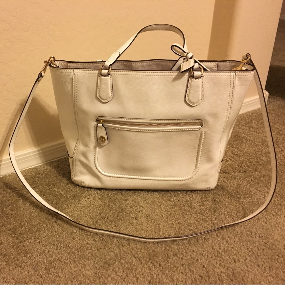 Coach Poppy Patent Leather Small Blaire Tote