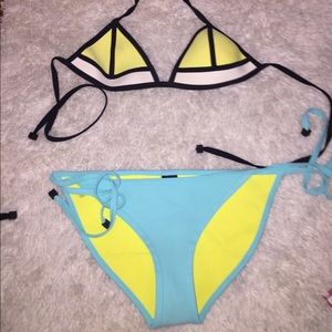 Triangl bikini set