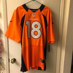 Denver broncos Manning game time jersey NWT  3x