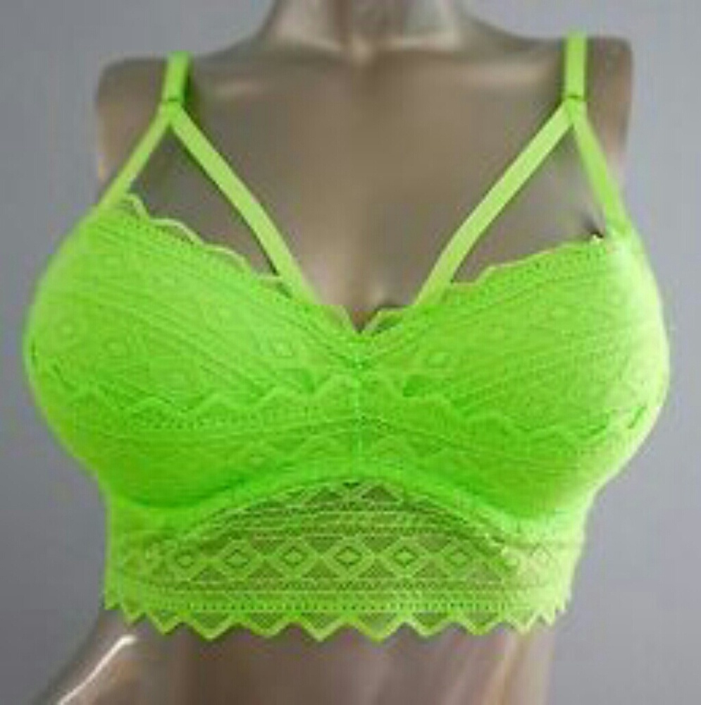 *NWT* Victoria's secret lime green bra