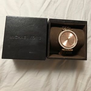 Michael Kors Rose Gold Watch