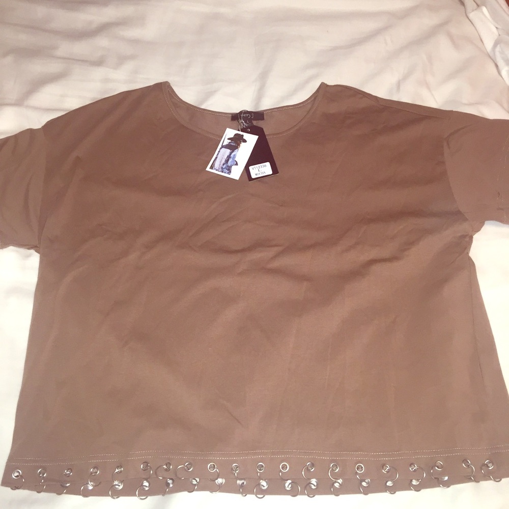 Fringe crop top