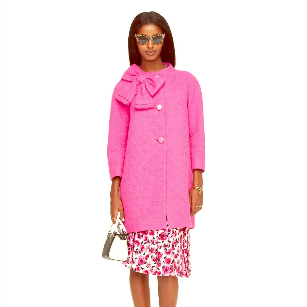 Kate Spade Tweed Dorothy Coat