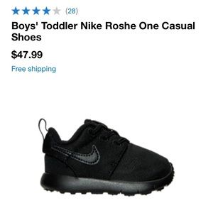 BNIB Infant Nike roshe