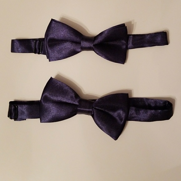 Other - 2 kids navy blue bow ties. NWOT!