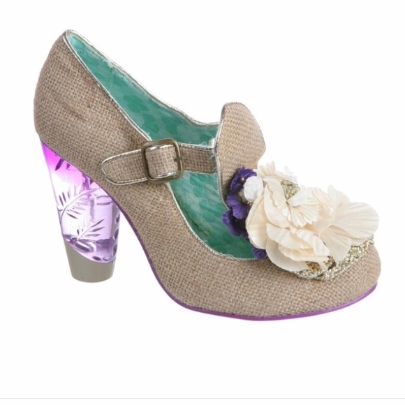 irregular choice flower shoes