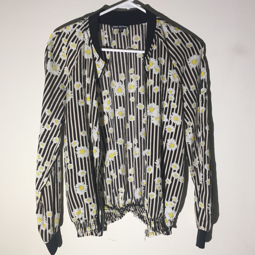 Daisy bomber jacket