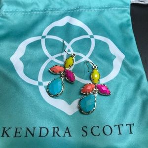 Kendra Scott color bar earrings