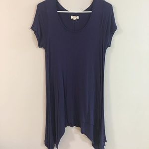 Top with high-low bottom
